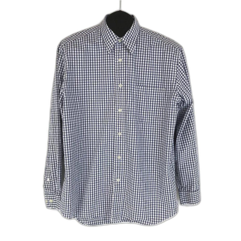 Eddie Bauer Button Up Shirt Men's Medium Casual Long Sleeve Cotton Pocket